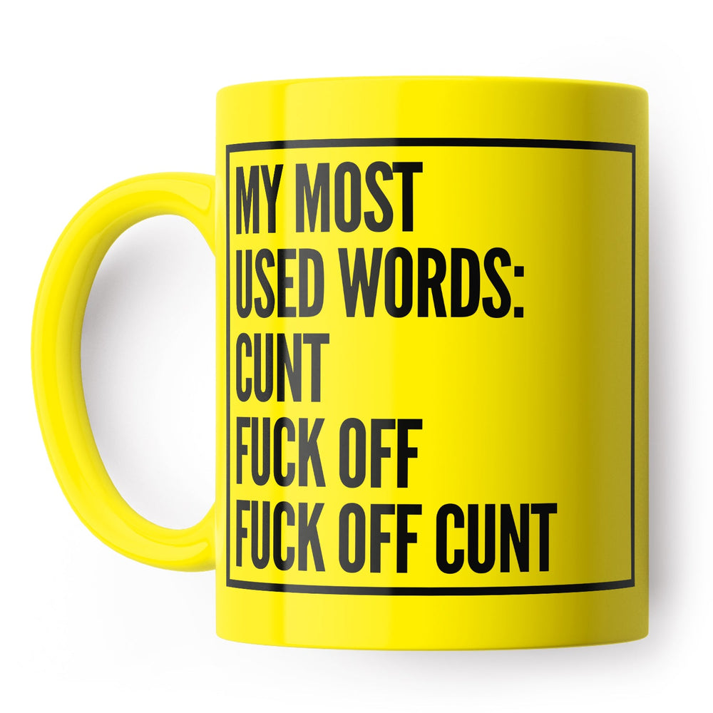 My Most Used Words Mug #1 image